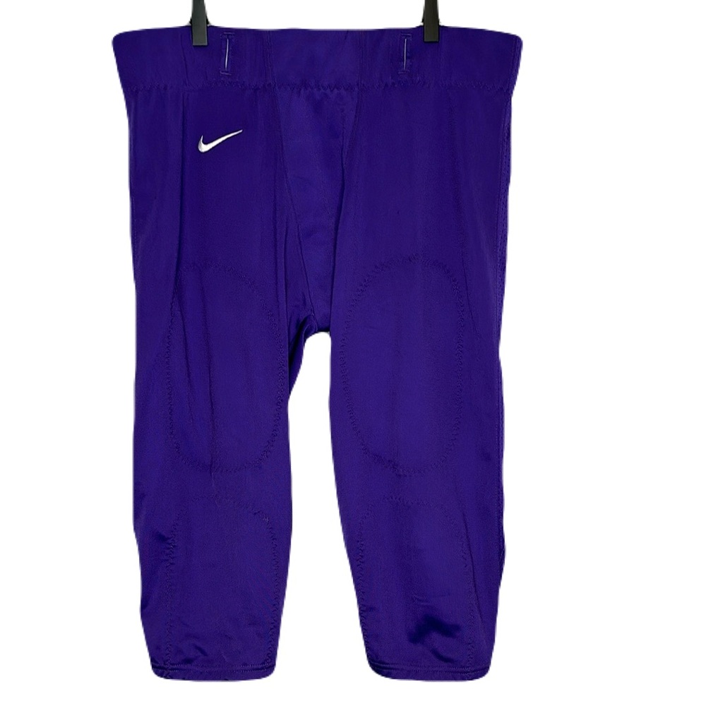 Nike Men's XXL 2XL Football Pants Purple Adult Spandex Stretch